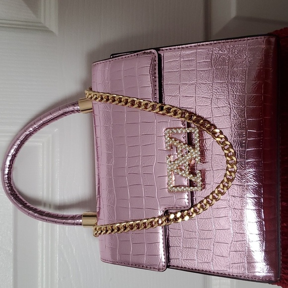 Aldo Handbags - NWT ALDO Pink Metallic Crossbody